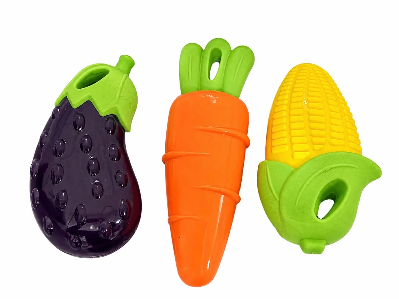 Kit de Legumes de brinquedo P/ cachorro