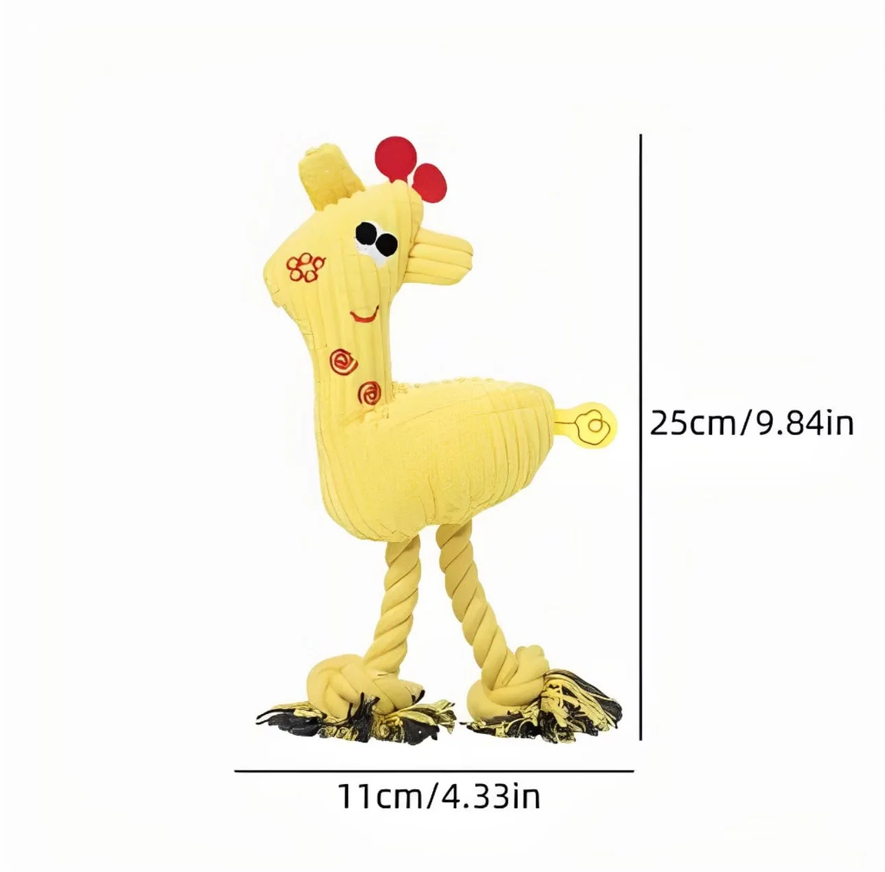 Girafa de pelúcia P/ cachorro