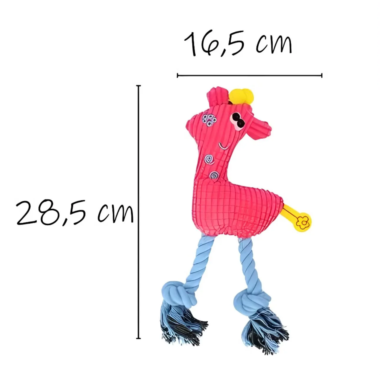 Girafa de pelúcia P/ cachorro